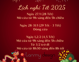 Lịch nghỉ tết 2025